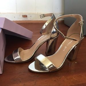Steve Madden | silver heels